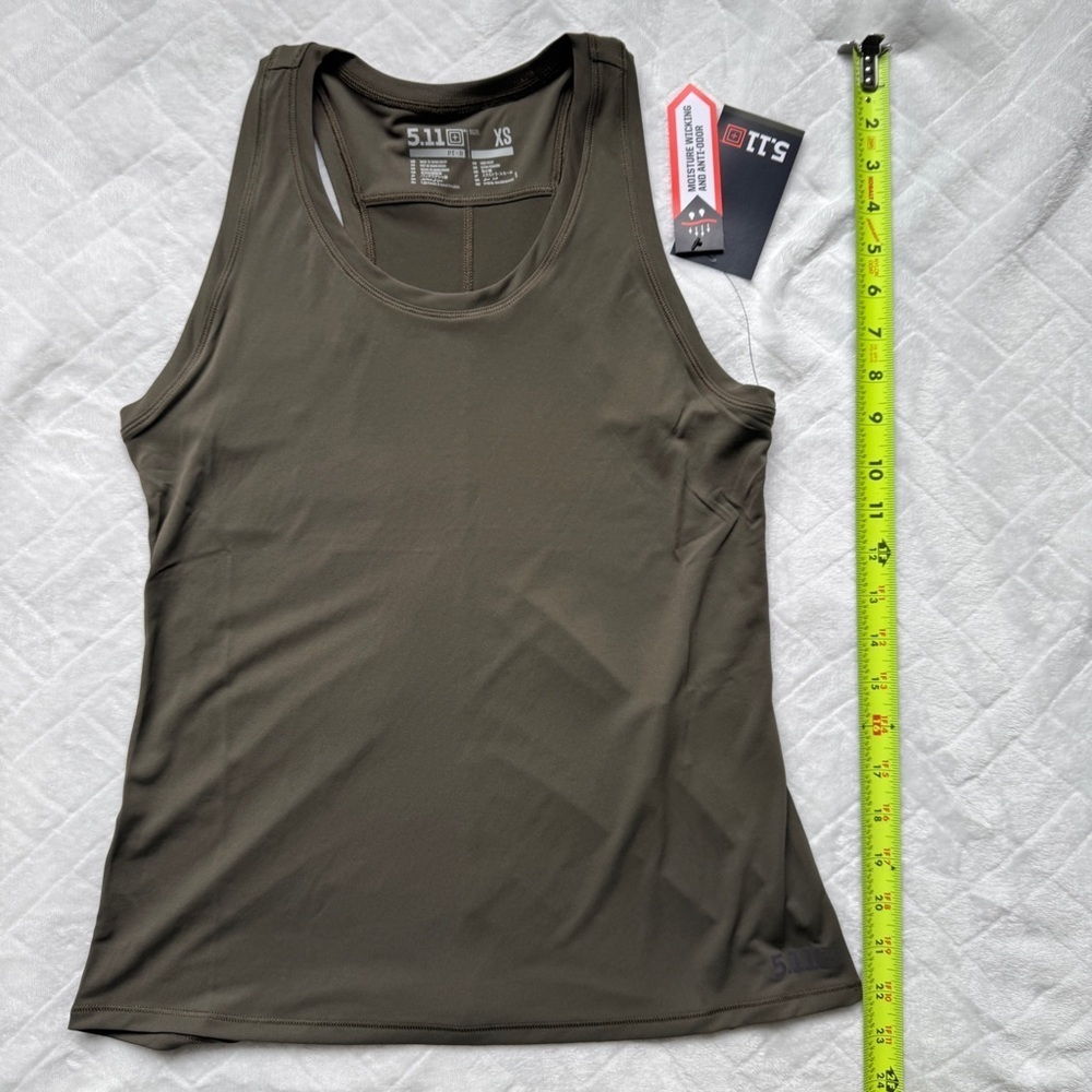 5.11 Women's Pt-R Grind Racerback Tank - Brand New - Size XS Extra Small - Picture 5 of 10